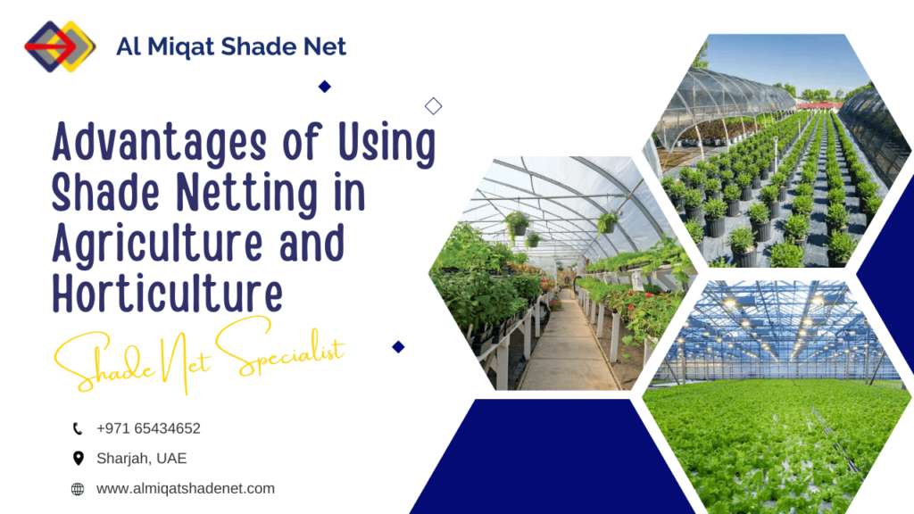 Advantages of Using Shade Netting in Agriculture and Horticulture