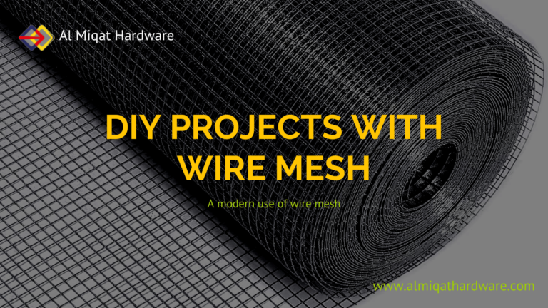 DIY Projects With Wire Mesh - Al Miqat Hardware In Sharjah, Oman