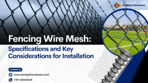 Fencing Wire Mesh Specifications and Key Considerations for Installation - Al Miqat Hardware