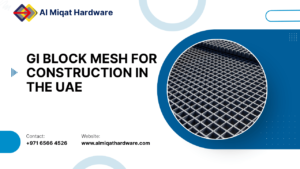 GI Block Mesh for Construction in the UAE
