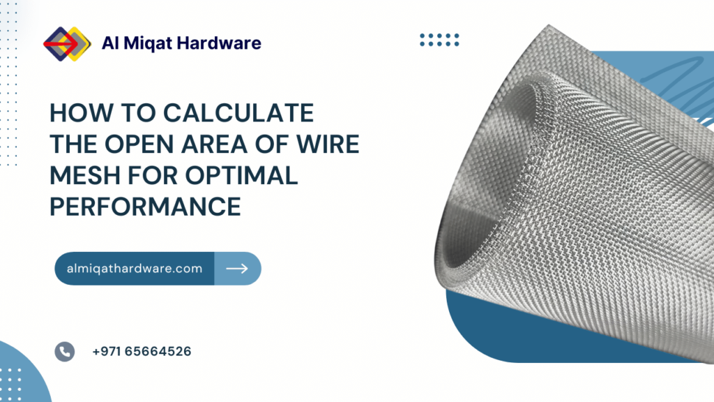 How to Calculate the Open Area of Wire Mesh for Optimal Performance