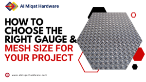 How to Choose the Right Gauge and Mesh Size for Your Project