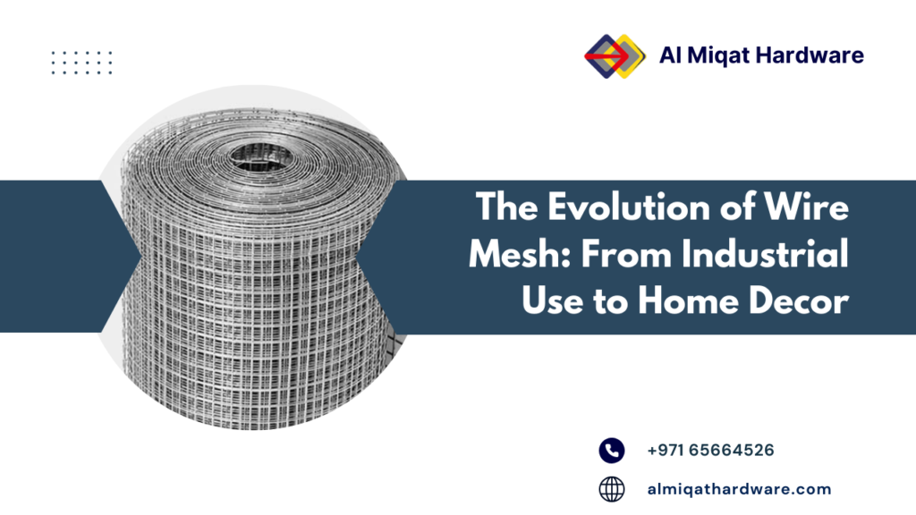 The Evolution of Wire Mesh From Industrial Use to Home Decor