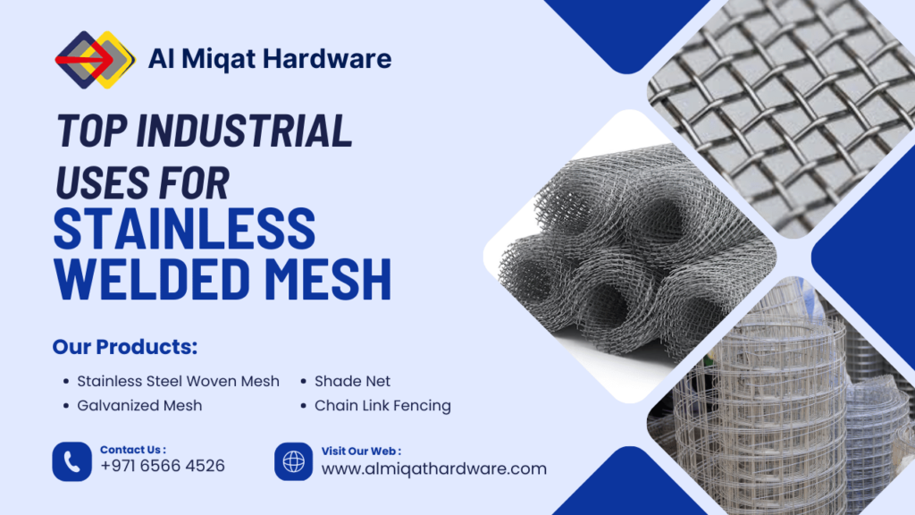 Top Industrial Uses for Stainless Welded Mesh
