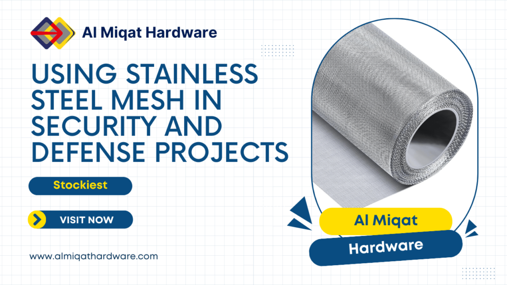 Using Stainless Steel Mesh in Security and Defense Projects