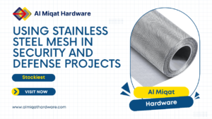 Using Stainless Steel Mesh in Security and Defense Projects