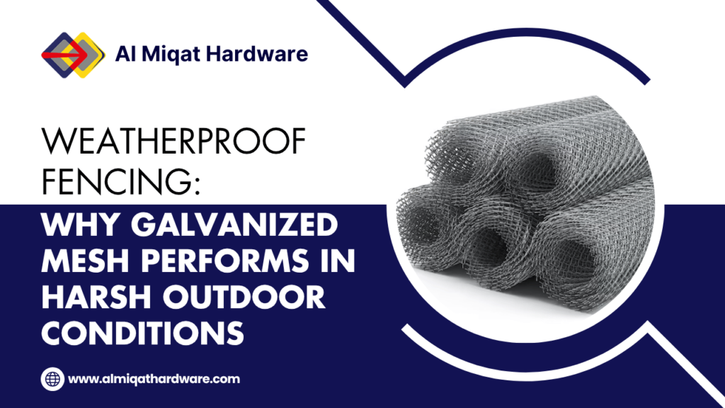 Weatherproof Fencing Why Galvanized Mesh Performs in Harsh Outdoor Conditions
