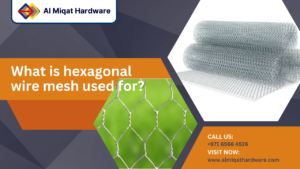 What is hexagonal wire mesh used for?